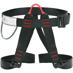 Cinto de segurança de três pontos anti-queda ajustável, Half-Body Harness para atividades ao ar livre, Mountain Work Altitude Escalada