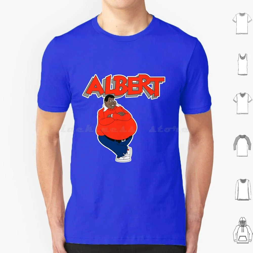 Albert T Shirt Men Women Kids 6xl Fat Albert Cosby Kids Inclusive Bill 80s Vintage Nostalgia Black Legend