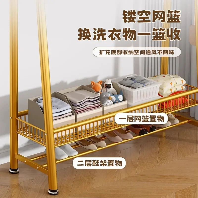 Floor-to-ceiling bedroom hanger balcony drying rack