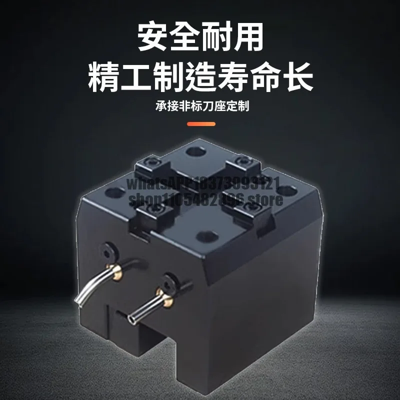 Power turret  turning and milling compound fixed turret 0 degree 90 degree side milling power head
