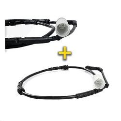 2pcs Brake Pad Wear Indicator Sensor Front Rear For Bmw 1 3 Series E90 E91 E92 E93