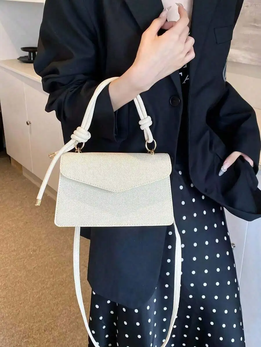 

Vintage Mini Square Envelope Crossbody Bag For Women