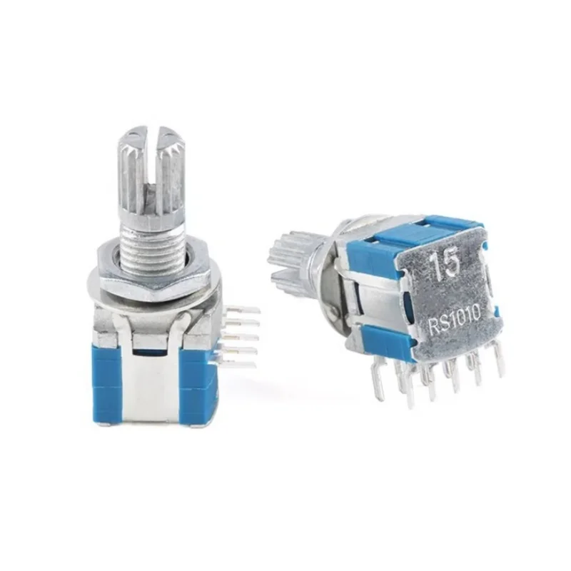 5PCS RS1010 Band Switch Rotary Switch Gear Change Switch 1 Pole 5 Position 1/2 Pole 2/3/4/5/6 Position