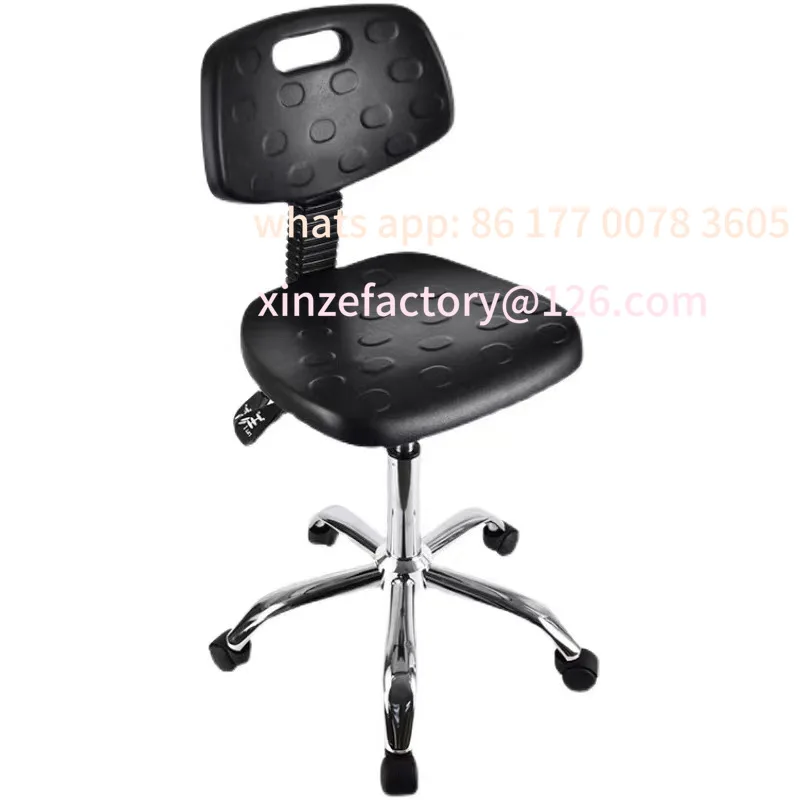 كرسي رفع دوار مضاد للكهرباء الساكنة قابل للتخصيص، كرسي رفع مسند الظهر للمختبر