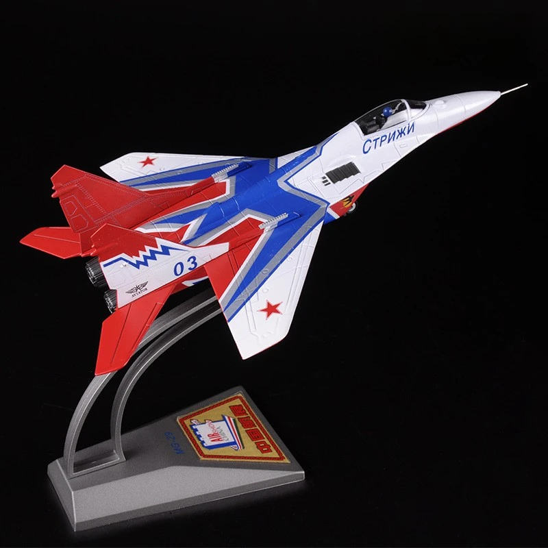 

Cool Stuff Toy Car Funny Gift-1:72 Alloy MIG-29 Performance Aircraft Model,Military Aircraft Collection Ornament,Toys For Boys