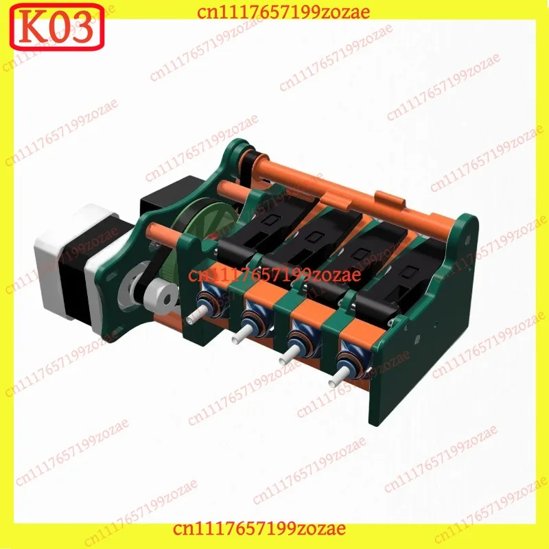 Low Rider MMU Upgrade Unit for Klipper Voron 3D Printers Easy Install Compact Design Open Source Multi-Material Feeder System