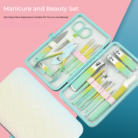 7/12/18PCS Premium Stainless Steel Nail Clipper Set Professional Manicure Pedicure Tools With Beauty Accessories For Home Travel
