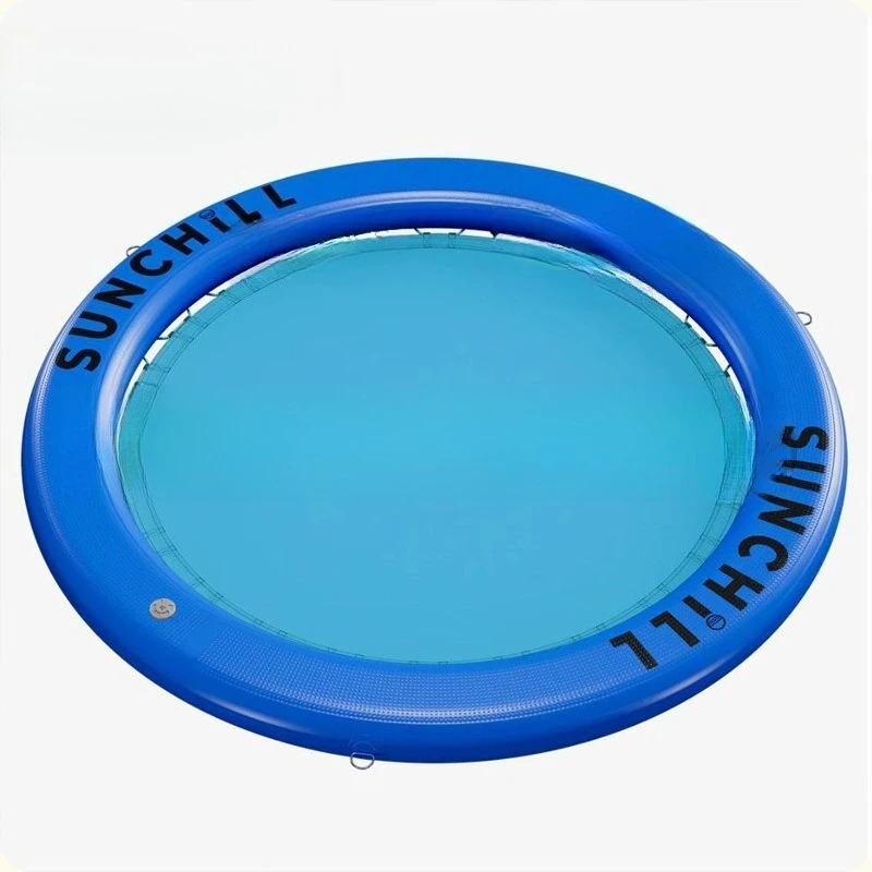 Cross-border water lounger inflatable sofa floating table swimming leisure floating pool party built-in cup holder floating mat