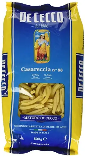 De Cecco Casareccia N °   88, Harde Tarwe Griepasta - 3 kg (500 g x 6)