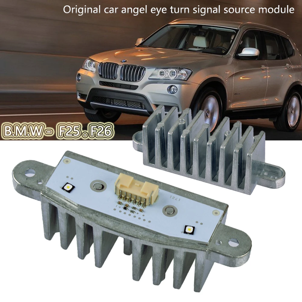 

1308310415 LED Headlight DRL Daytime Running Light Module Lightsource Unit For-BMW X3 X4 F25 F26 F45 Angel Eye Module