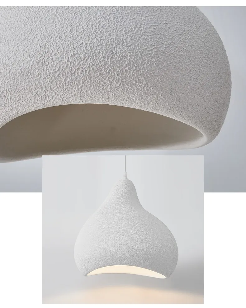 Nordic Wabi Sabi E27 LED Pendant
