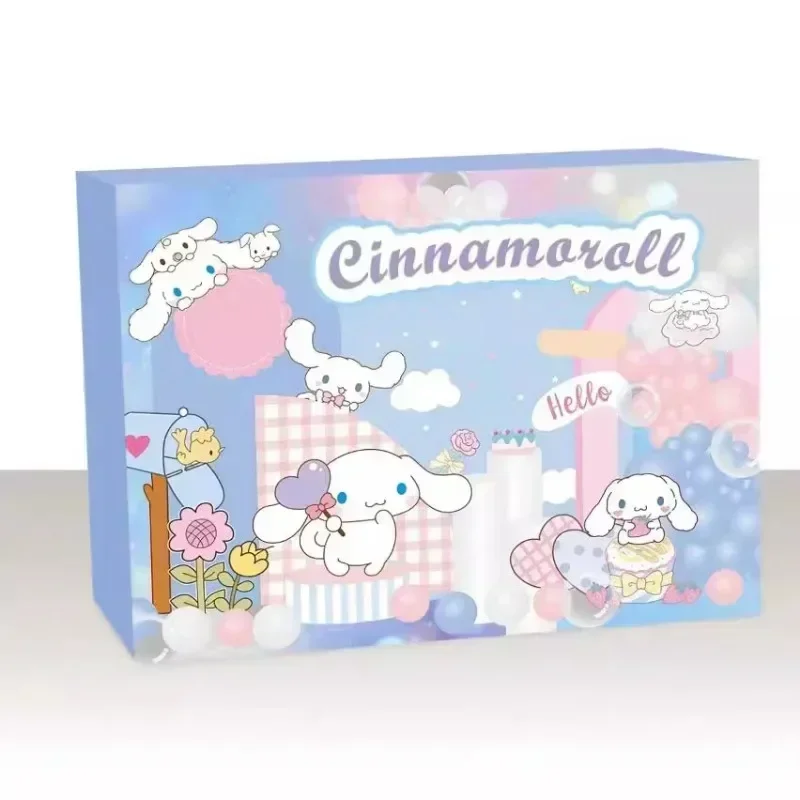 2024 kawaii sanrio hellokitty kuromi natal advento calendário caixa de presente anime dos desenhos animados figura aleatória ornamento chaveiro brinquedos do miúdo