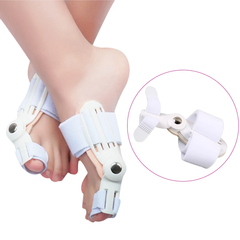 2 pz Big Bone Toe Borsite Stecca Raddrizzatore Correttore Sollievo Dal Dolore Del Piede Per Alluce Valgo Piedi Cura Della Protezione Strumenti di Cura Del Piede
