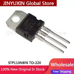 10pcs STP110N8F6 TO-220 110A 80V electric vehicle controller brand new 110N8F6 Chip Wholesale