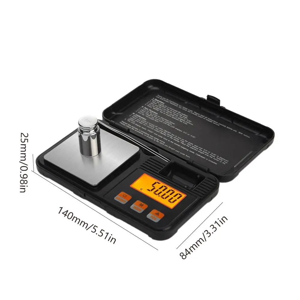 Multifunction 200g/0.01g Jewelry Scale High Precision Balance Electronic Gram Scale Digital Smart Pocket Scale Gold