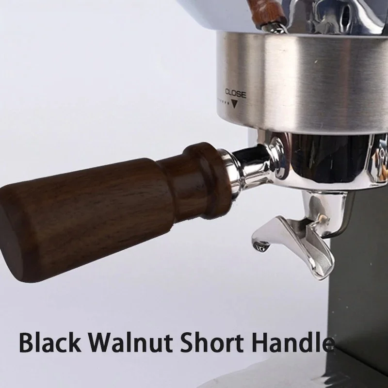 JUSTINLAU Coffee Portafilter Modification Handle 10mm Solid Wood Revolving Handle for Filter Holder Coffee Machine Accessories
