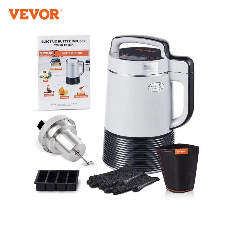 VEVOR Butter Maker Machine 6 Functions Herbal Infuser, Magic Butter Machine &Oil Infusion Machine with Customizable Temperature