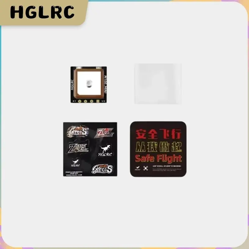 

HGLRC M100 MINI M10 GPS Module Built-in Ceramic Antenna for RC Airplane FPV Freestyle Long Range Drone DIY Parts