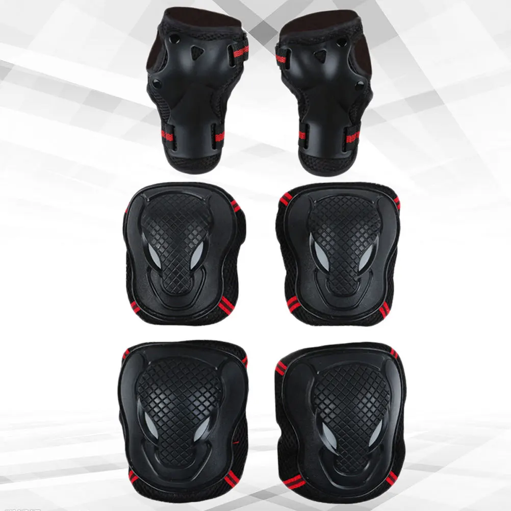 1set Skateboard Protection Set For Hands Knees Elbows Outdoor Sports Guard Durable Impact Resistant For Cycling Skating