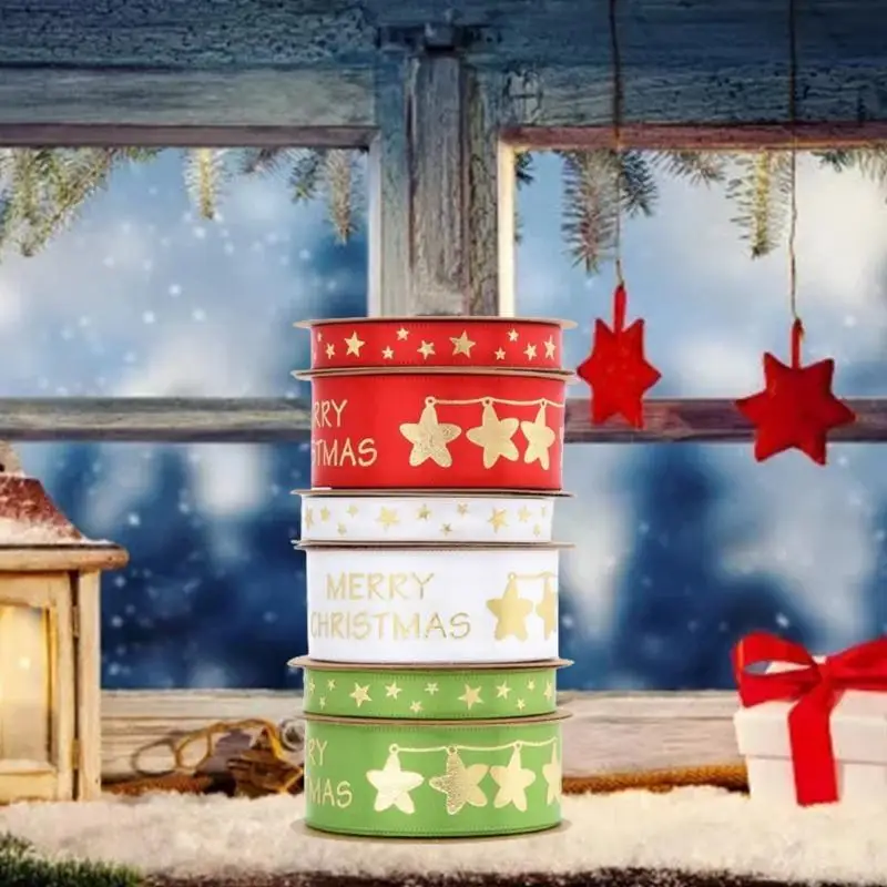 DIY Party Party embrulhando decoração material material verde branco fita vermelha