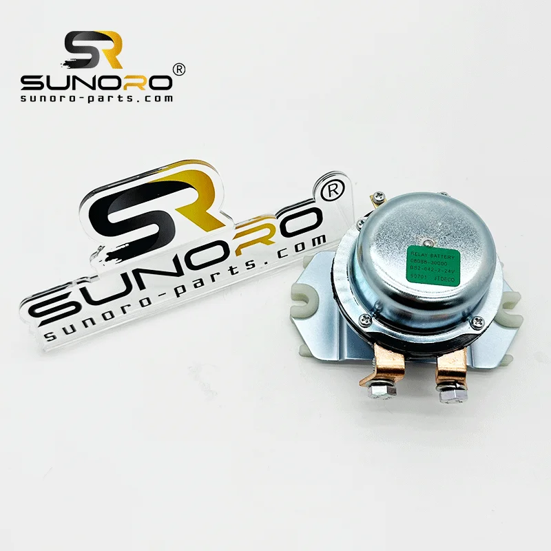 

High-quality BR-262 BR-266 08088-30000 4255762 Battery Relay Switch 24V for PC120 PC150 PC200 PC300