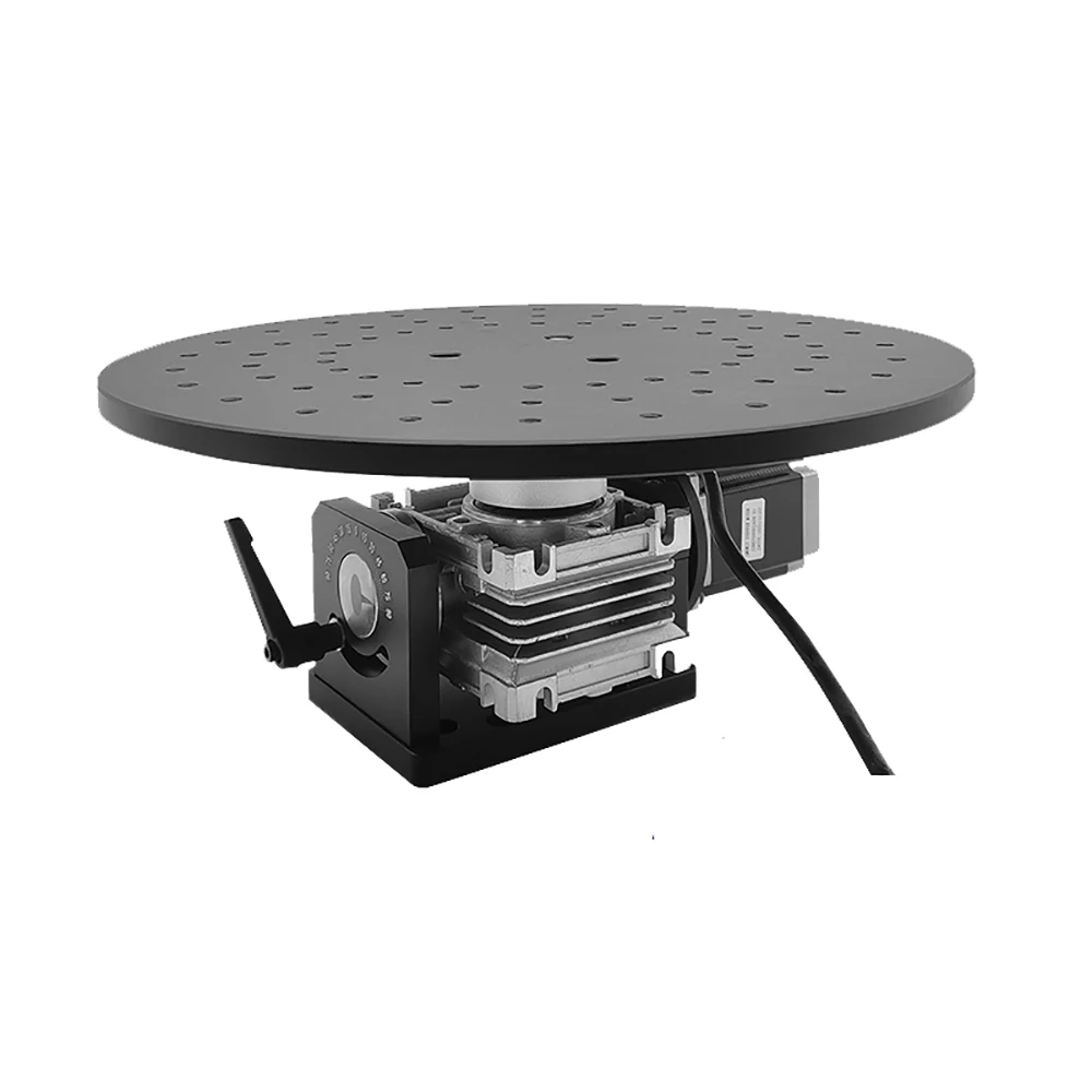 

Electric 360° Rotary Turntable Precision Rotating Platform Diameter 300MM Workbench 1:10 for Laser Marking Engraving Machine