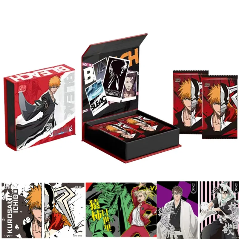 

BLEACH Card Ichigo Limited Card Rare Bronzing Card Fluorescent Card Broken Face Color Gold Card Collection Card Child Toy Gift