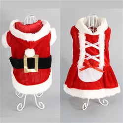 Christmas Dog Dresses for Small Dogs Clothes Summer Christmas Cosplay Cat Pet Dog Dress Fancy Princess Puppy Dress