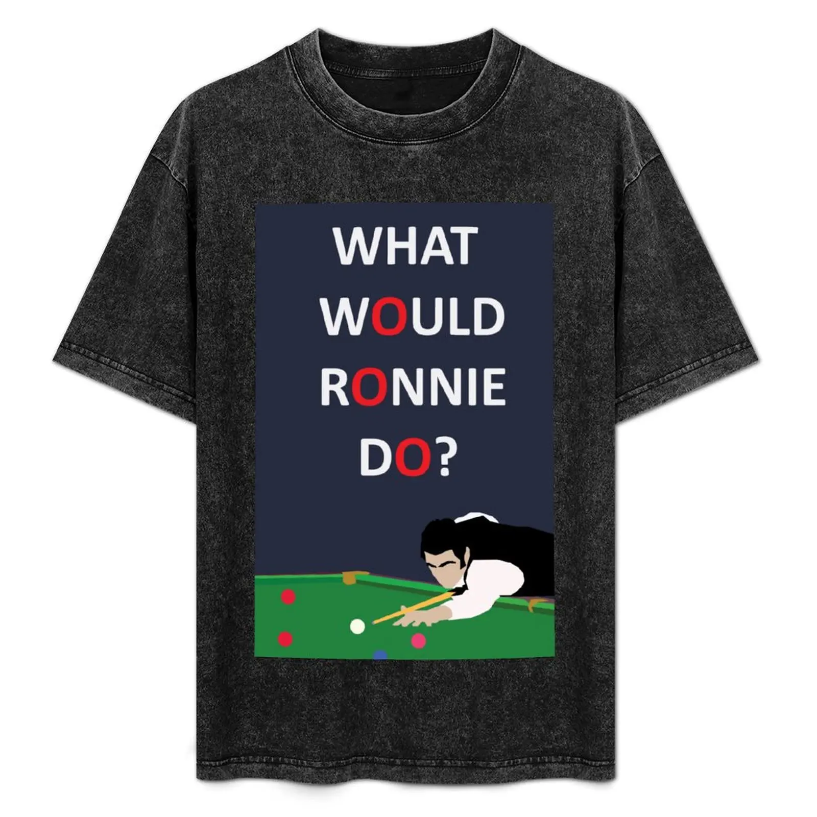 

Rocket Ronnie O'sullivan T-Shirt Big Size Loose Fit Tee Shirt