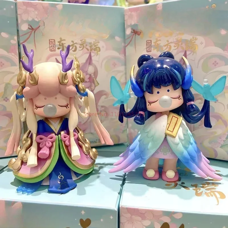 Hot Original Auspicious Eastern Spirit Beast  Action Figures Model Doll Festival Collectible Figurines Gifts Cute Toys