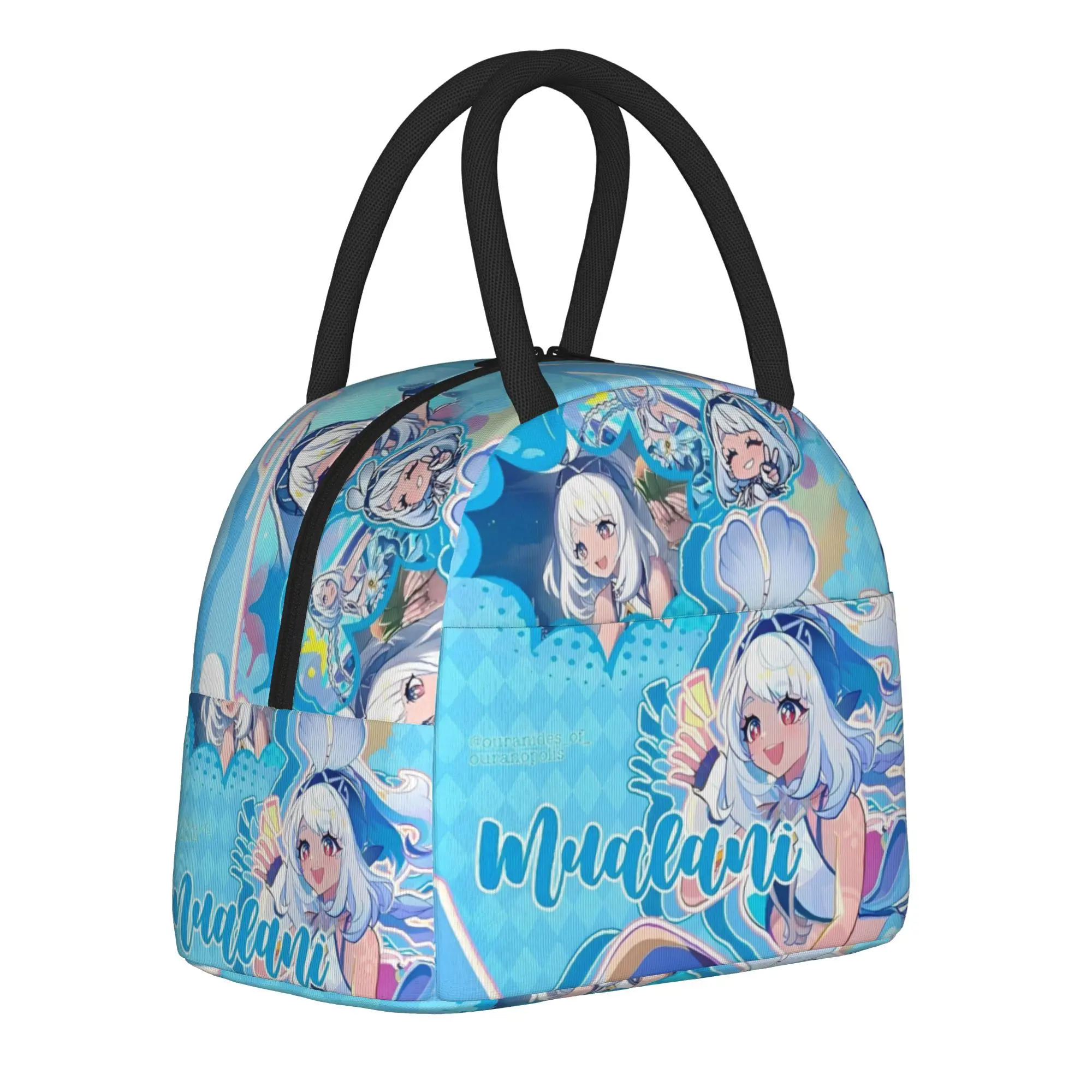 Lunch Boxes genshin impact game Accessories  Food Box Causal Cooler Thermal Bento Box For School