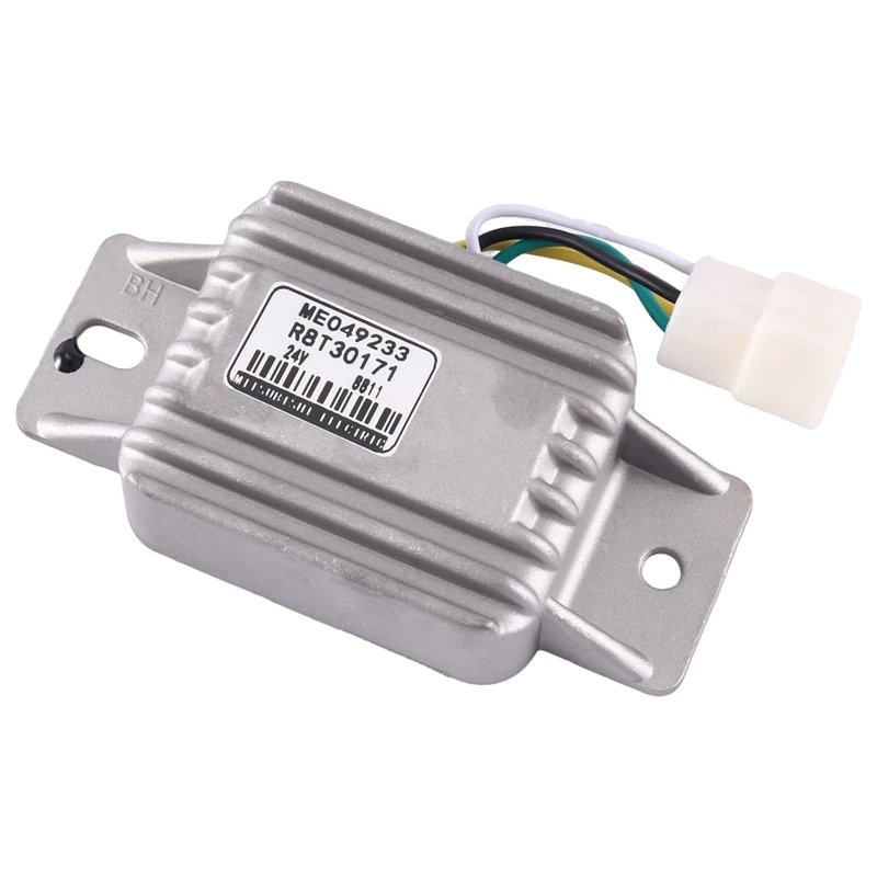 Regulator Relay Safety Relay With Plug ME049233 R8T30171 Component For Mitsubishi Excavator 320C 320B 312B E320C