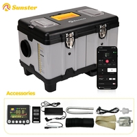 Sunster TB10 8KW 12V&24V&110-240V toolbox Diesel Parking Air Heater With Altitude Mode Parking Heater APP Control For RV Camper