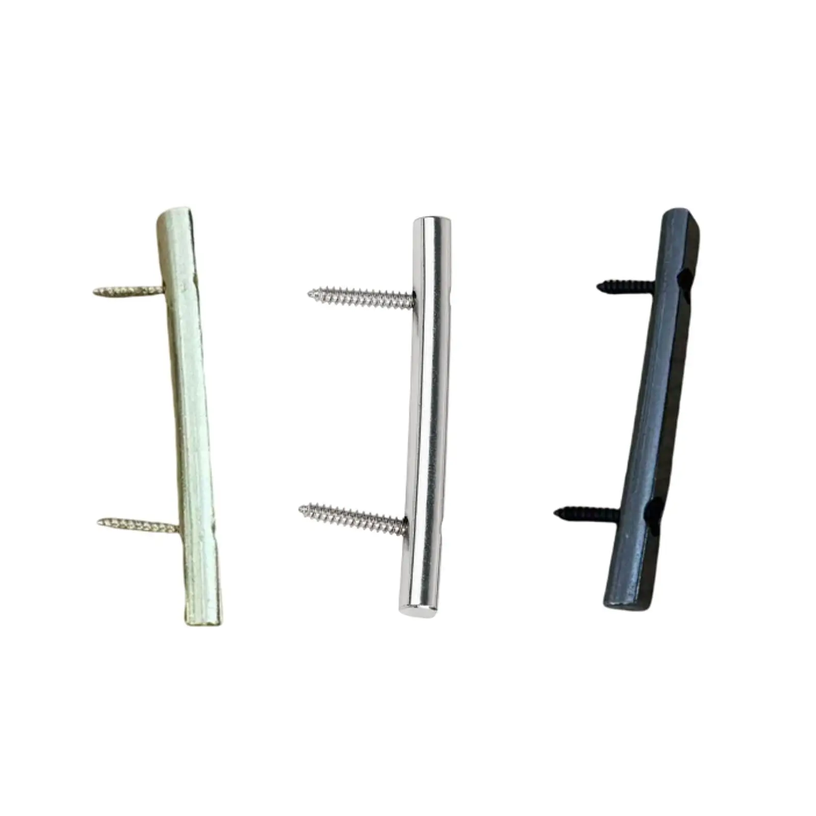 Guitar String Retainer Bar Electric Guitar String Pressing Strip Metal with Screws Repair Part Luthier Tool Guitar Accessory
