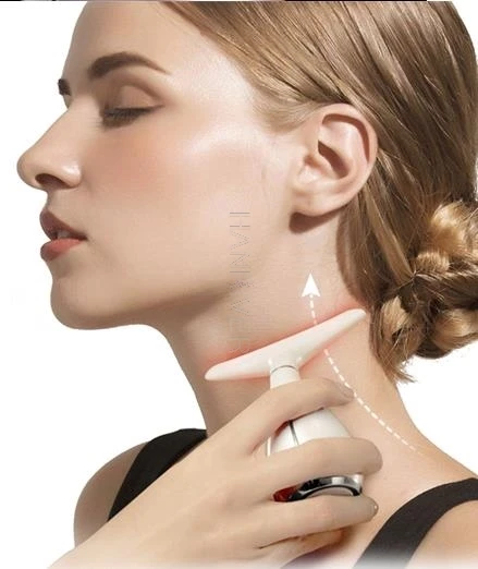 Neck and Face Lifting Massager Vibration Skin Tighten Reduce Double Chin Anti-Wrinkle Remove Device
