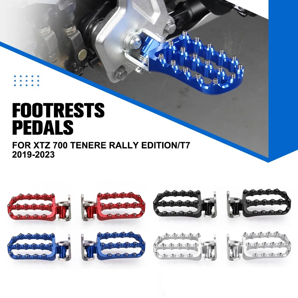 

FOR YAMAHA XTZ 700 TENERE RALLY EDITION/T7 2019 2020 2021 2022 2023 Motorcycle Accessories Footpegs Footrests Tenere700 T700