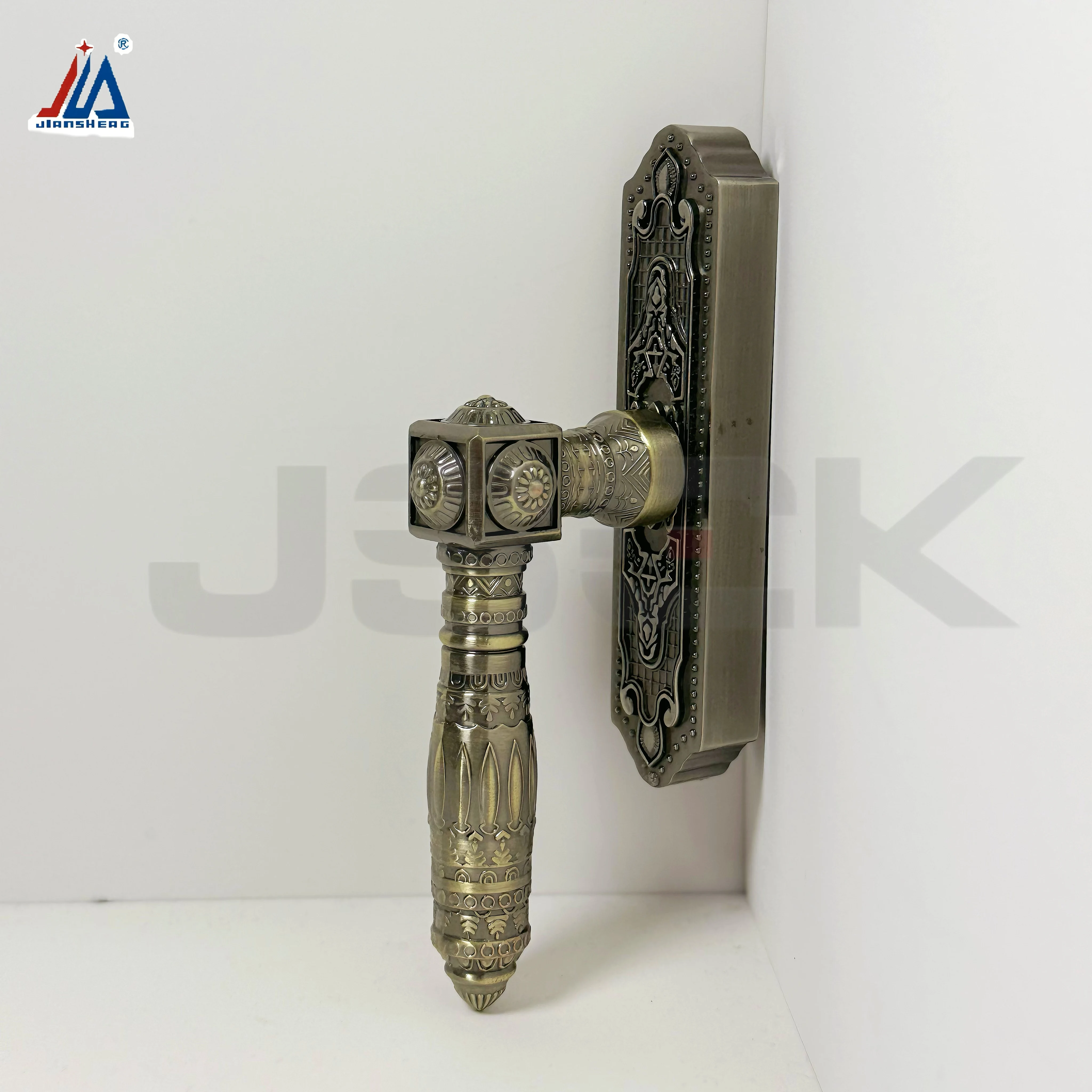 British Style Zinc Customized Factory Price Luxury Metal Fork Handles for Aluminium Alloy Window Luxury Window and Door Handle