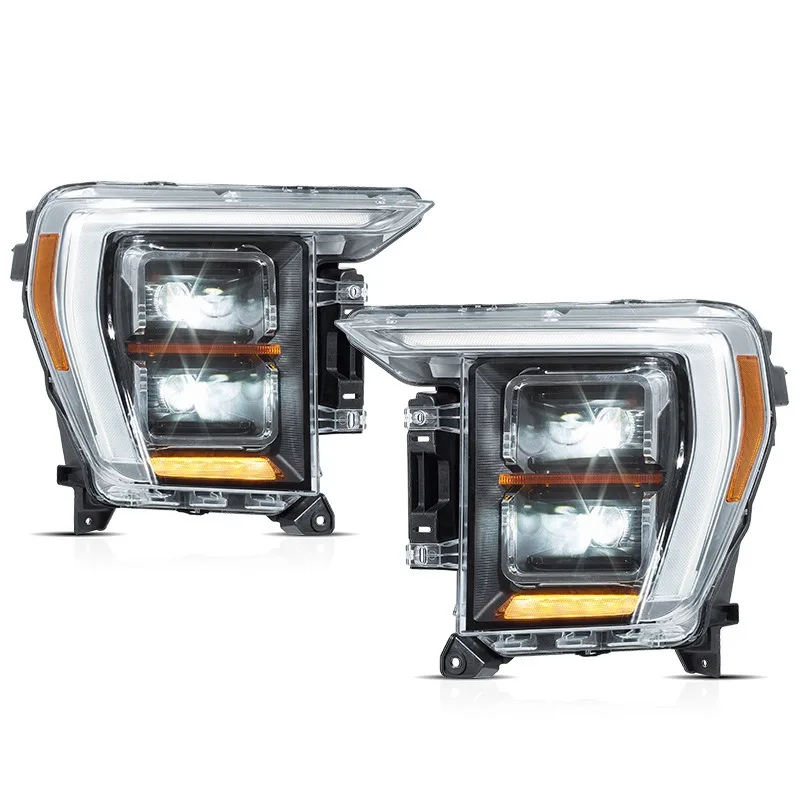 

Parts for Ford F150 Auto Headlight Assembly Raptor LED Streamer Steering, Headlight Assembly