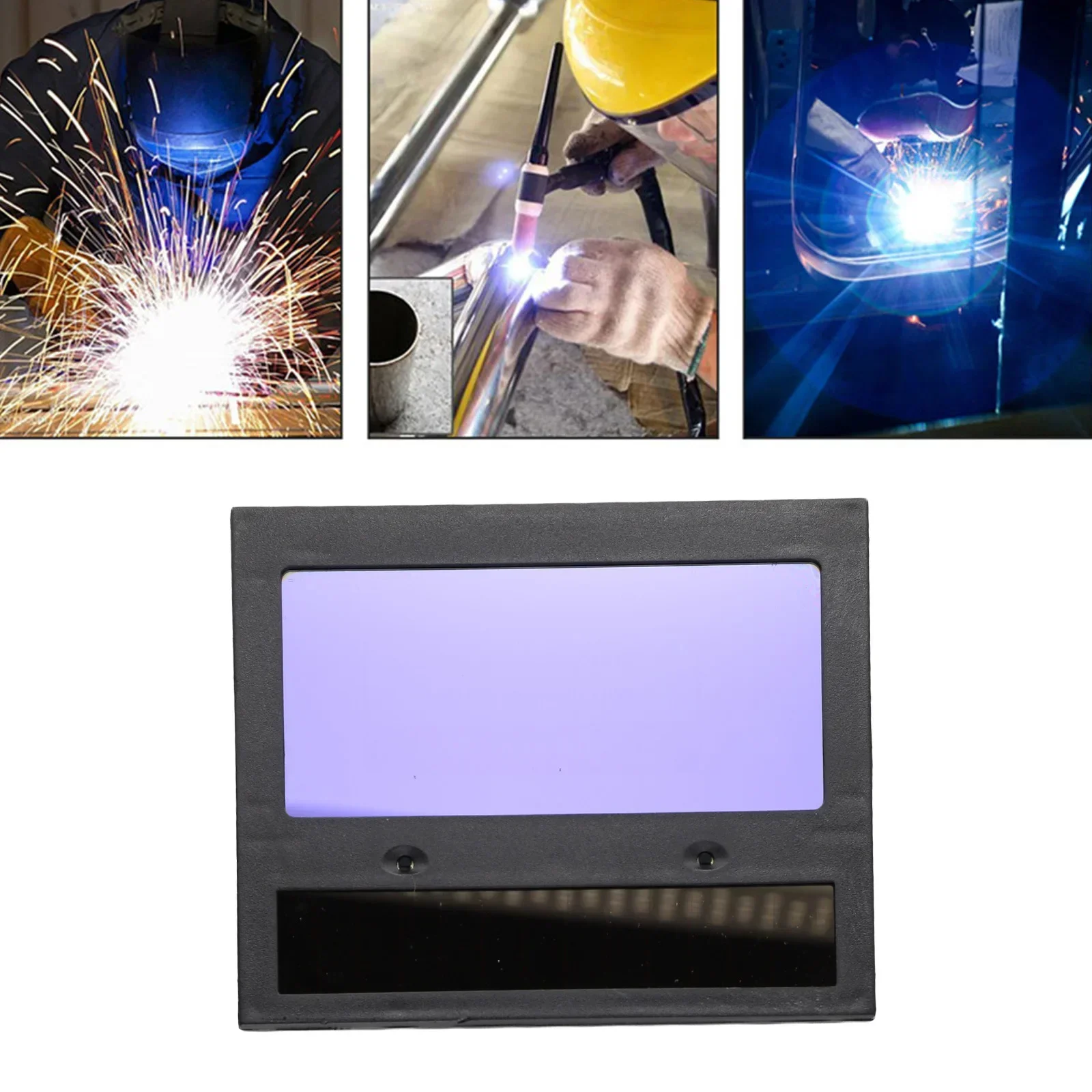 High Quality Industrial Welding Filter Auto Darkening 1 Pc LCD 110 Mm*90 Mm With Manual Level Setting Function