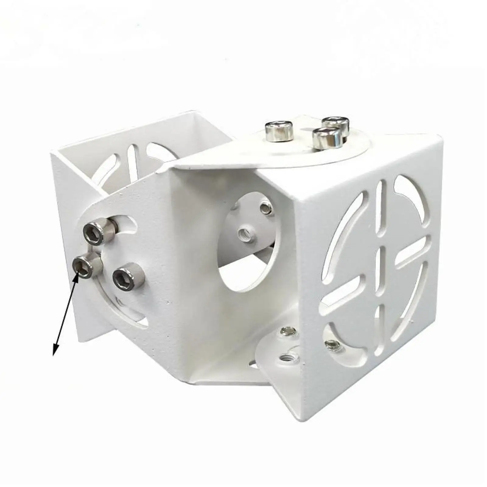 Easy Install Camera Duckbill Bracket Universal Joint Security Camera Mount for Road Seaside Heavy Duty Aluminum