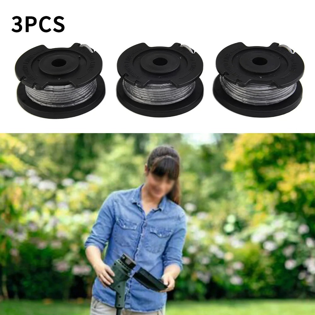 3 Pack Trimmer Spool Line Replacement Spool For Bosch Spool Coil Easygrasscut 18V For Easygrasscut 23 F016800569