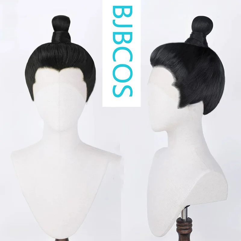 

[Styled Wig]Donggong Li Chengyin beauty pointed cosplay hair tie ancient style Hanfu men's hand hook full head cover