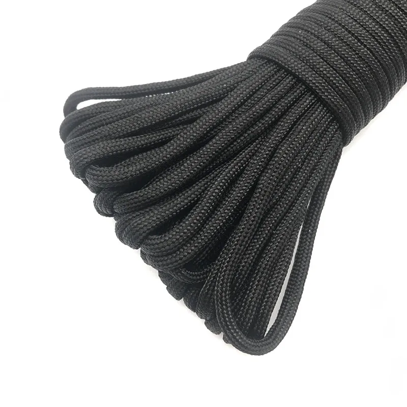 4 maten dia. 4 mm 7 standcores paracord 550 voor survival parachutekoord lanyard klimmen camping touw wandelen waslijn armband