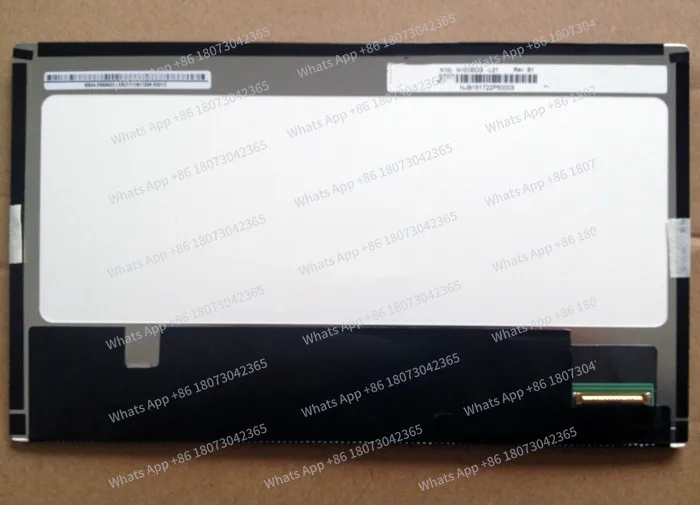 

maithoga 10.1 inch 262K/16.7M TFT LCD Screen N101BCG-L21 WVGA 1366(RGB)*768 Pad Tablet Panel