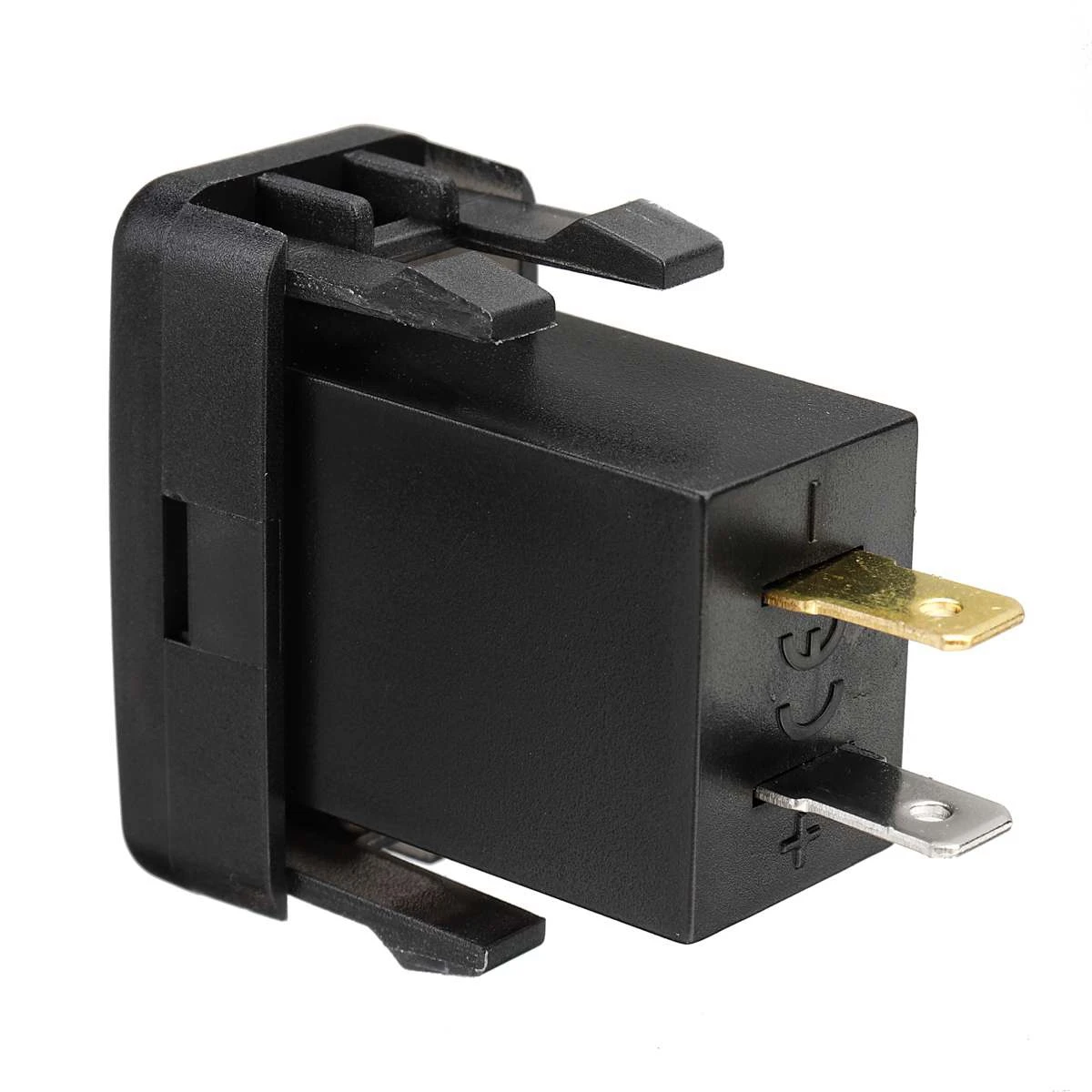 

# 69J вольтметр, автомобильное зарядное устройство Type-C+PD QC3.0 с двумя USB-портами для Landcruiser Prado FJ Cruiser, черный