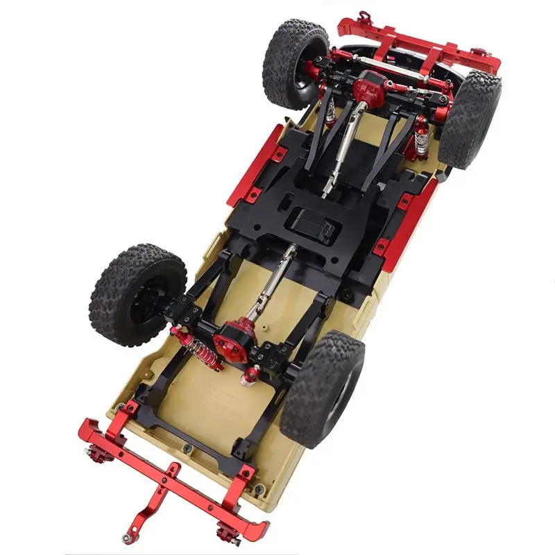 For 1/12 Scale MN82T LC79 MN82S Mn82pro MN82 RC Car Accessories- Upgrade Pull Rod Shock Absorber Shock Frame Kit