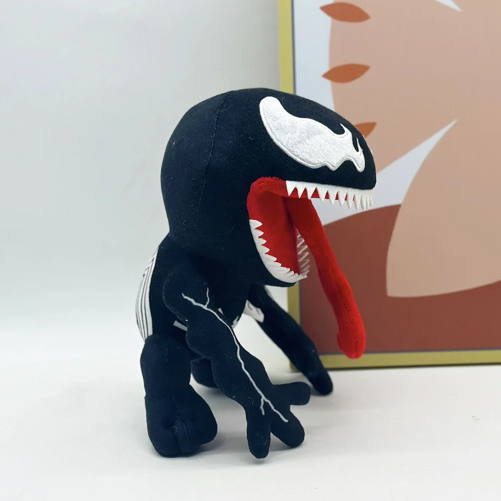 Marvel Venom the Last Dance 21 cm Rana Symbiote Peluche Bambola Morbido e abbracciabile Regalo da collezione per i fan