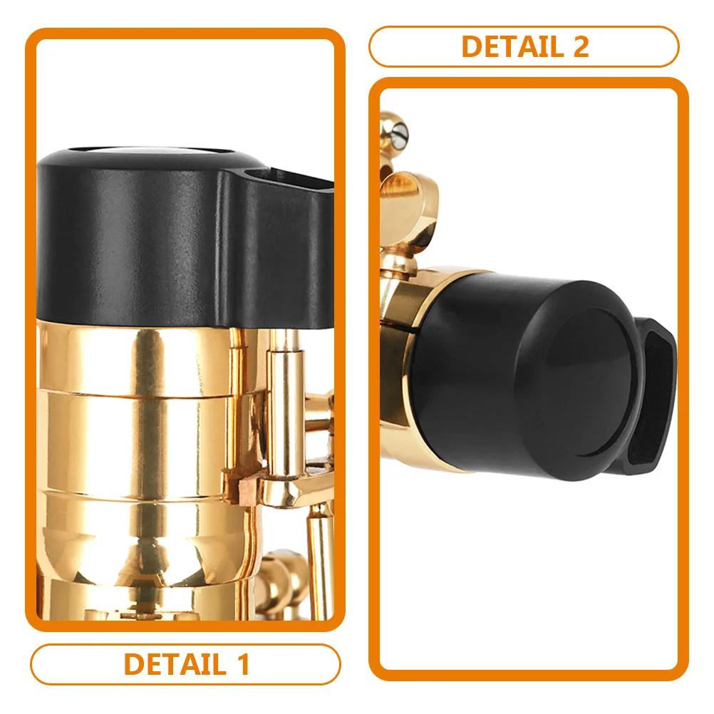 نهاية غطاء نهاية غطاء ل الساكسفون Abs الأوساخ واقية ل ألتو ساكس أداة الرياح أجزاء استبدال الملحقات