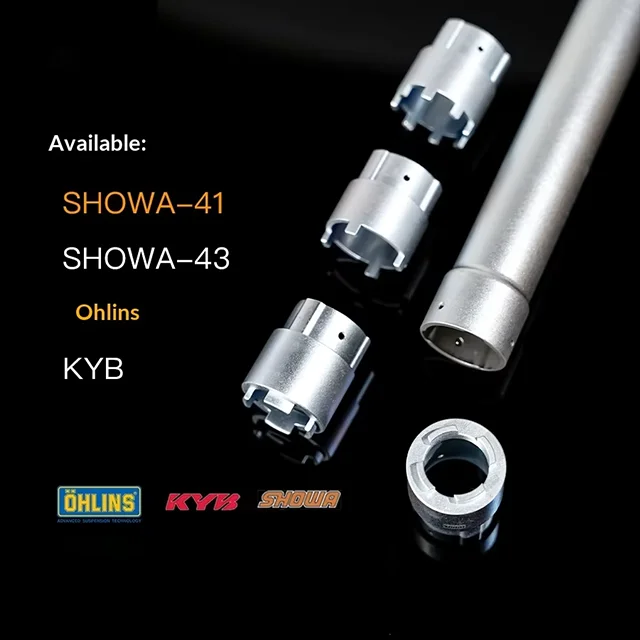 KARLION Ohlins KYB Showa OLIVER Car Fitment Silver Seamless Steel Pipe Shock Absorber Repair Tools Damper Core Inner Tube view 4