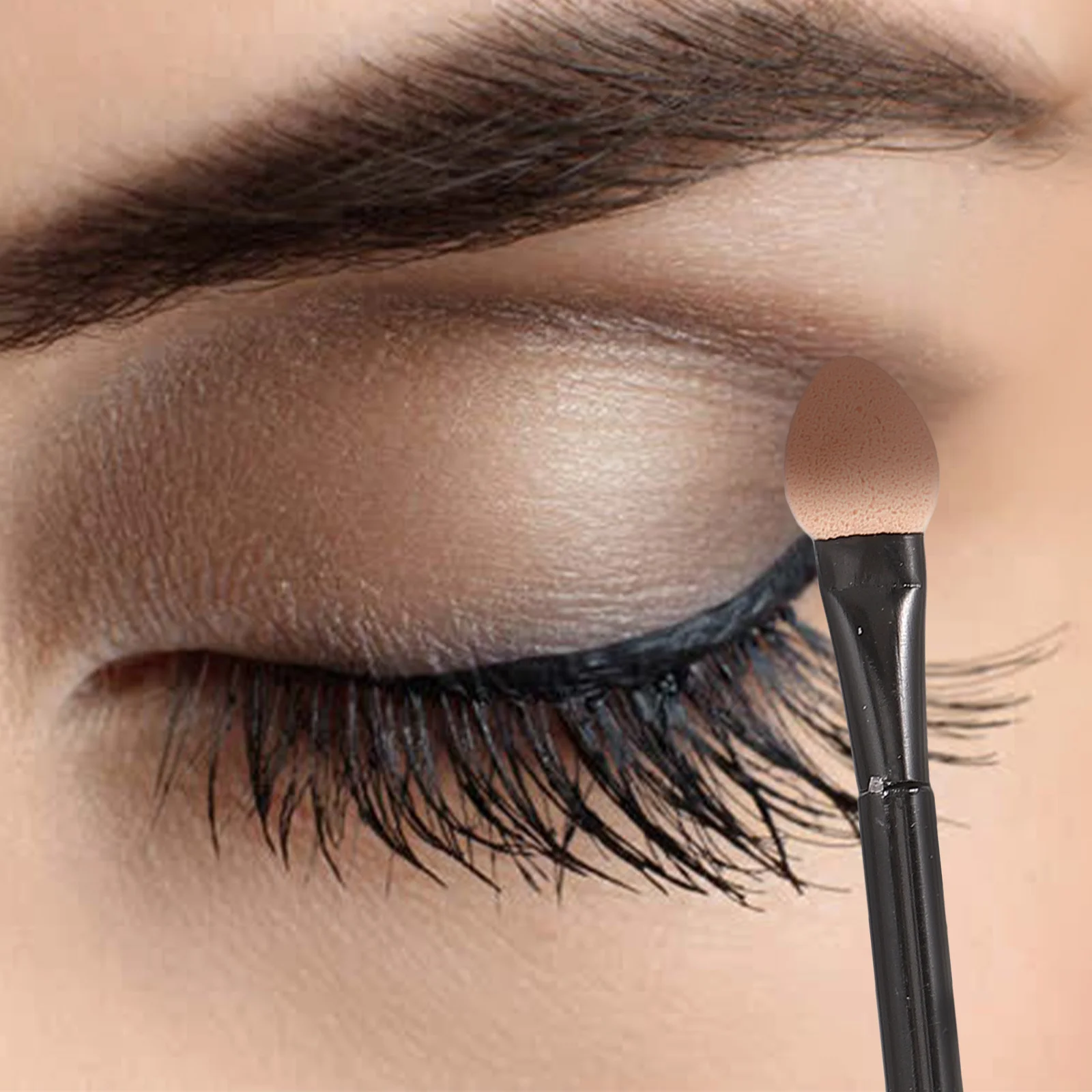 

30 Pcs Brush Eye Shadow Applicator Eyeshadow and Double Side Sticks Double-ended Makeup